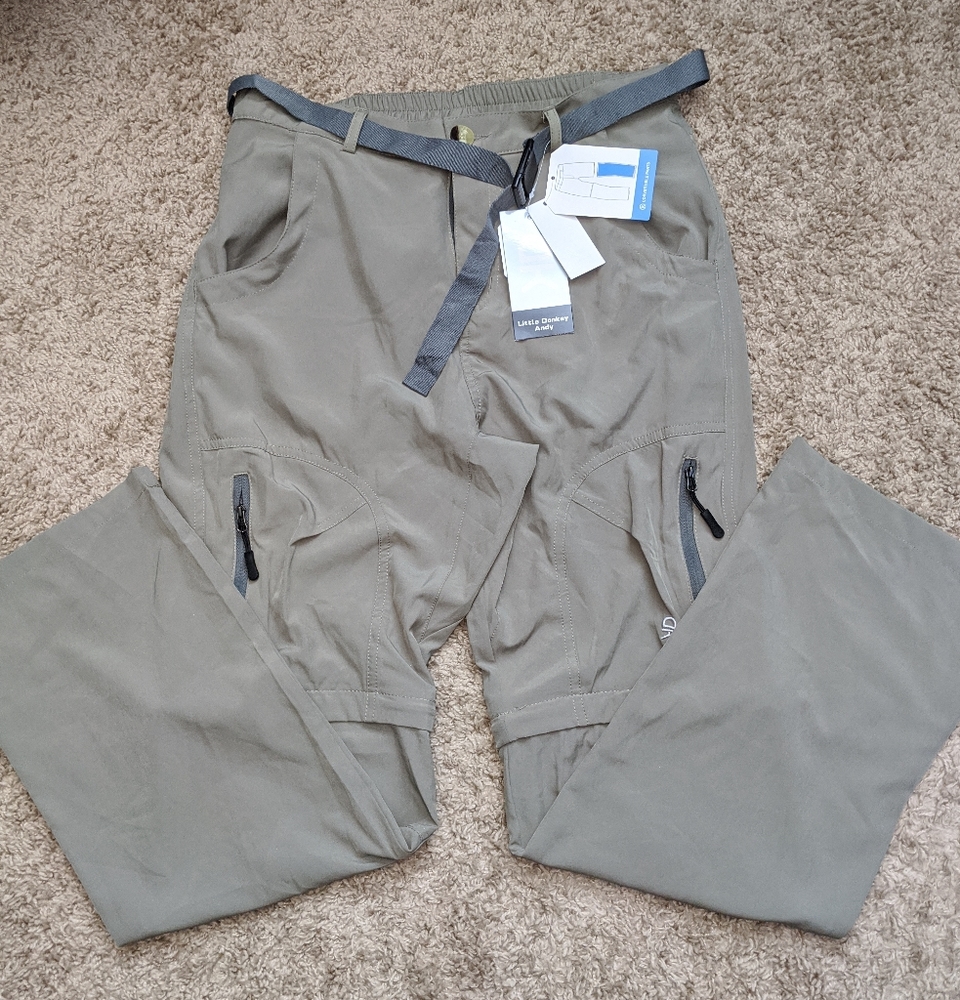 Little Donkey Andy convertible hiking pants SZ. XS